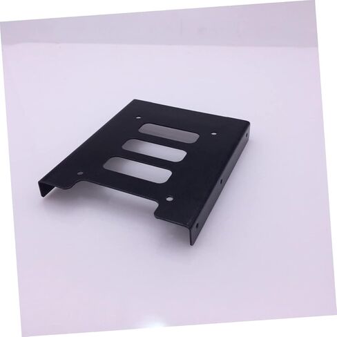 Coheali 3pcs صينية محرك الأقراص الصلبة إلى قوس تصاعد SSD لسطح المكتب والكمبيوتر المحمول تبديد الحرارة المتين متوافق مع SATA II III الأسود in Saudi Arabia