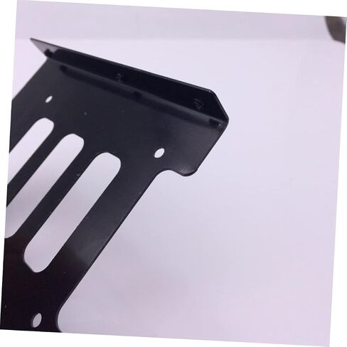 Coheali 3pcs صينية محرك الأقراص الصلبة إلى قوس تصاعد SSD لسطح المكتب والكمبيوتر المحمول تبديد الحرارة المتين متوافق مع SATA II III الأسود in Saudi Arabia