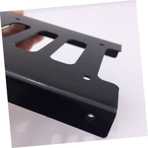 Coheali 3pcs صينية محرك الأقراص الصلبة إلى قوس تصاعد SSD لسطح المكتب والكمبيوتر المحمول تبديد الحرارة المتين متوافق مع SATA II III الأسود in Saudi Arabia