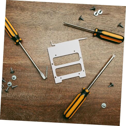 COHEALI Metal Pci Slot Rear Panel Mounting Bracket for Installation Versatile Hard Drive Holder for Mechanical and Quick Installation for PC Cases Efficient Storage in Saudi Arabia