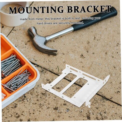 COHEALI Metal Pci Slot Rear Panel Mounting Bracket for Installation Versatile Hard Drive Holder for Mechanical and Quick Installation for PC Cases Efficient Storage in Saudi Arabia