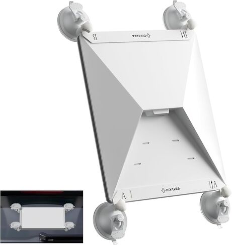 Starlink Mini Car Mount, Starlink Mini Suction Cup Mount for Car Sunroofs & Windows, Secure Mounting Kit with Anti-Shock Pad and Strong Suction Design for Stable Satellite Signal in RV, Boats, Camping in Kuwait