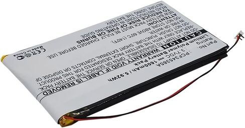 بطارية مشغل Synergy Digital Player ، متوافقة مع مشغل Samsung Napster MP3 ، (Li-Pol ، 3.7 فولت ، 1600 مللي أمبير في الساعة) ، بديل لبطارية Samsung PCF345385A in Saudi Arabia
