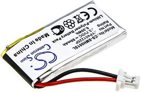 بطارية بديلة 80 مللي أمبير/3.7 فولت لـ Sena YP401225P 10U-AR-01 ، 10U-HR-01 ، SC-HR01 in Kuwait