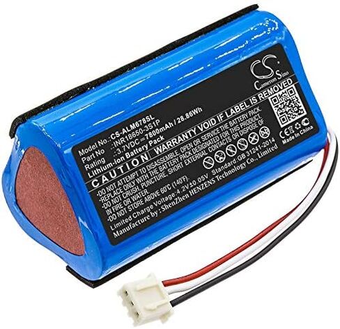 Cameron Sino Battery for Lansing iMW678, iMW678-BLK, iMW678-BLU, IMW789, IMW789-BLG, Lifejacket, LifeJacket XL, LifeJacket XL Rugged, Omni Jacket 7800mAh in Saudi Arabia