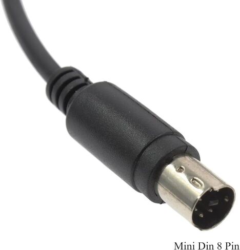 CT-62 USB to 8 Pin Mini DIN Male Serial Programming Cable for Yaesu Radio FT-100D FT-817 FT-857 FT-897D Ham Radio Data Debugging Firmware Updates CAT TTL Cable Kenwood TM TK Series (Black,180cm/6FT) in Saudi Arabia