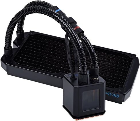Alphacool 11285 Eisbaer 240 CPU - Black Water Cooling Kits, Systems and AIOs in Saudi Arabia