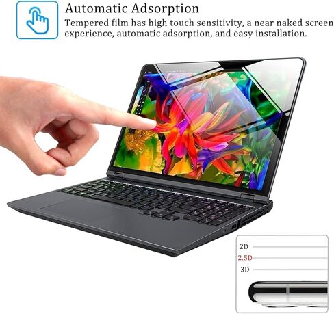I-Tensodo 14 بوصة حامي شاشة زجاجي مقسّلة لـ HP EliteBook 840 G9 G10 G11 ، EliteBook 845 G9 G10 G11 ، EliteBook X360 1040 G9 G10 G11 Laptop ، 14 "16:10 نسبة العرض إلى الارتفاع ، 9H صلابة in Saudi Arabia