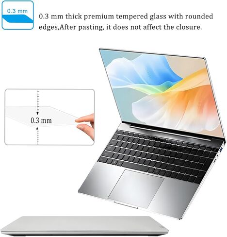 I-Tensodo 14 بوصة حامي شاشة زجاجي مقسّلة لـ HP EliteBook 840 G9 G10 G11 ، EliteBook 845 G9 G10 G11 ، EliteBook X360 1040 G9 G10 G11 Laptop ، 14 "16:10 نسبة العرض إلى الارتفاع ، 9H صلابة in Saudi Arabia