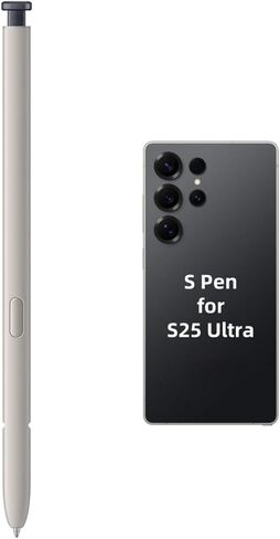 استبدال القلم S25 Ultra S لـ Samsung Galaxy S25 Ultra Pen ، 4096 مستشعر الضغط (الفضة الخفيفة) in Saudi Arabia