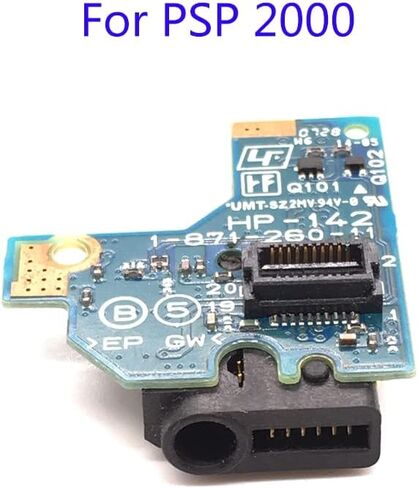 YANHAO [Video Game Parts] for Sony PSP2000 Headset Jack Headphone Earphone Socket Dock for PSP 2000 Audio Video Earphone Headphone Jack [Replace] in Saudi Arabia