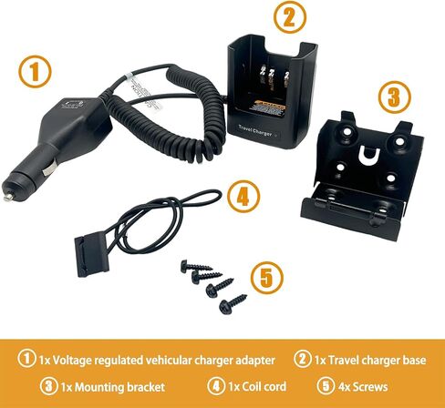 RLN4884B RLN4884 مركبة شاحن سيارة متوافق مع راديو XTS1500 XTS2500 XTS3000 XTS3500 XTS4250 XTS5000 HT1000 GP900 GP1200 PR1500 NNTN7335 NTN9815 NTN9816 NTN9858 NTN9857 in Saudi Arabia