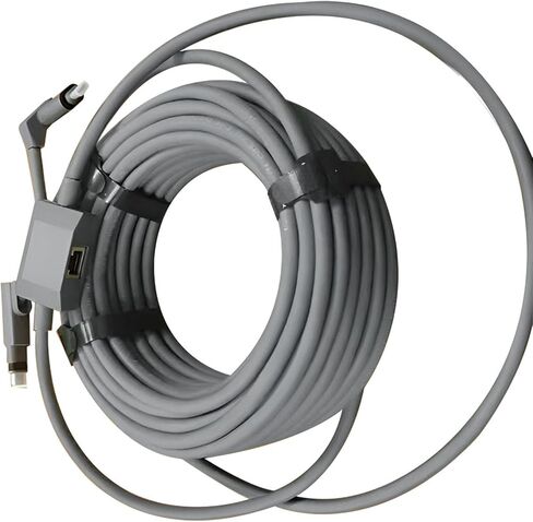 Ethernet to Satellite Cable ، IP68 مقاوم للماء 1200 ميجابت في الثانية من كابل محول الأقمار الصناعية Ethernet ، 30 مترًا من القمر الصناعي مع محول Ethernet 3ft 3ft in Saudi Arabia