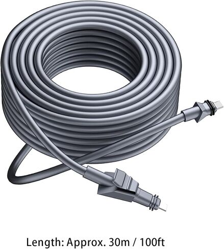 100 Feet Cable Satellite Replacement Cable for High Performance Flat Replacement Extension Cable Ethernet Cable Waterproof in Saudi Arabia