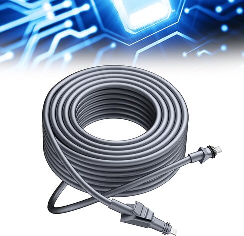 100 Feet Cable Satellite Replacement Cable for High Performance Flat Replacement Extension Cable Ethernet Cable Waterproof in Saudi Arabia