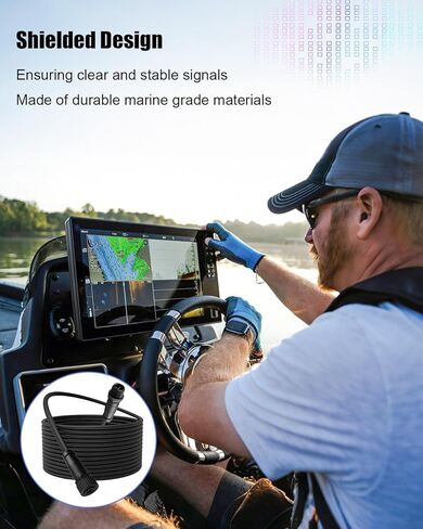 NMEA 2000 (N2K) 25 قدمًا من العمود الفقري ، كابل الإسقاط أو التمديد المتوافق مع نظام شبكة Simrad B&G Navico Garmin المنخفض ، الصف البحري in Saudi Arabia