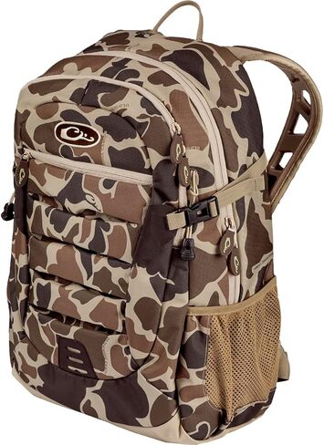 Drake Waterfowl Camo Daypack Old School Camo مقاس واحد يناسب أكثر (DA1011-016) in Saudi Arabia