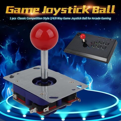 منافسة عصا التحكم ، Boystick Ball Classic Commandy Style 2 Way 4 Way 8 Way Game Moystick for Gaming Console و Fighting Game Console 10cm in Kuwait