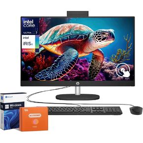 HP All-in-One Desktop Conputer ، Intel I5 1335U (حتى 4.6 جيجا هرتز) ، عرض IPS IPS المضاد للهروب ، ورسومات intel uhd ، 32 جيجا بايت DDR5 ذاكرة الوصول العشوائي in Kuwait