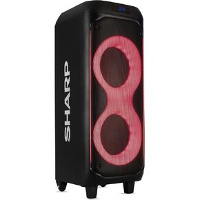 نظام مكبر صوت PS -935 الحاد مع الميكروفون - مكبر صوت صاخب بلوتوث - مقبض وعجلات على غرار الأمتعة! in Saudi Arabia