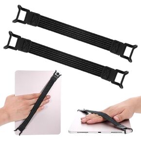 2 Pack Universal Tablet Security Hand Strap Holder for 7.8''-13'' Devices, High Elasticity Grip Band Elastic Bundle Grip Belt One Hand Operation Support for Tablet in Kuwait