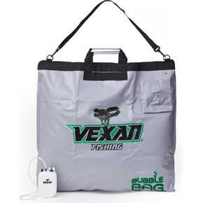 Vexan Tournament Weigh-In Bag for Bass Fishing - Heavy Duty 24"x24" Fish Bag for Caught Fish - Waterproof, Zippered, Padded Handles, Triple-Welded Seams, Large Capacity Carrier for Easy Transport in Kuwait