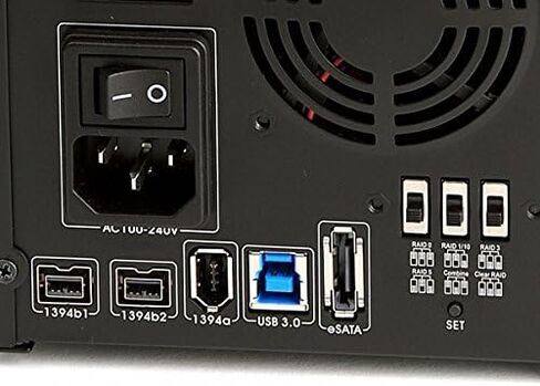 Oyen Digital Mobius 5-Bay FW800, eSATA, USB 3.0 RAID Hard Drive Enclosure in Saudi Arabia
