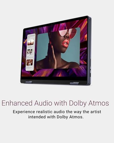 جهاز كمبيوتر محمول Dell 2-in-1 مع شاشة تعمل باللمس | Windows 11 Pro | 14 '' IPS FHD | AMD RYZEN 5 8640HS | قارئ بصمات الأصابع | لوحة المفاتيح الخلفية | عمر بطارية طويل | ث/الملحقات | 64 جيجابايت DDR5 ، 1 تيرابايت SSD in Kuwait