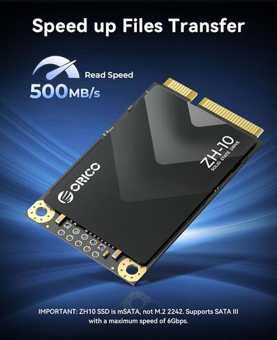 ORICO USB 3.0 MSATA SSD العلبة وحزمة SSD الداخلية 128GB in Saudi Arabia