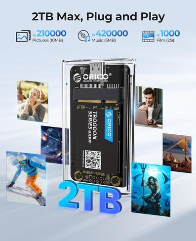 ORICO USB 3.0 MSATA SSD العلبة وحزمة SSD الداخلية 128GB in Saudi Arabia