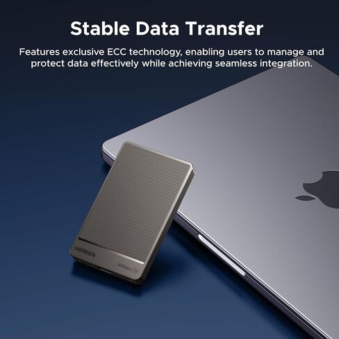 SSD المحمول 1TB UGREEN حتى 2000 ميجابايت/ثانية ، محرك أقراص ثابتة USB C SSD مع USB 3.2 Gen 2x2 ، محرك أقراص الحالة الصلبة الخارجي متوافق مع iPhone 16 ، الكمبيوتر ، Windows ، Mac ، Xbox ، PS3/4 in Saudi Arabia
