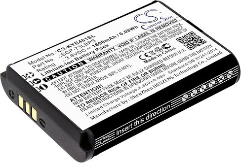 Cameron Sino (2pcs) استبدال Kyo'cera Duraxa Equip Duraxe Epic Duraxv Extreme Duraxv Extreme + E4810 E4811 E4830 E4831 Battery 1600mAh/3.8V in Saudi Arabia