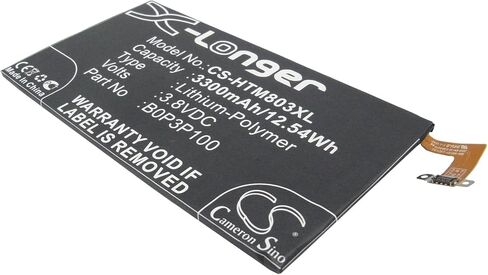 Cameron Sino Replacement for HT'C 803S 809d HTC0P3P7 HTC6600LVW One Max One Max 8060 One Max LTE T6 Battery 3300mAh/3.8V in Saudi Arabia