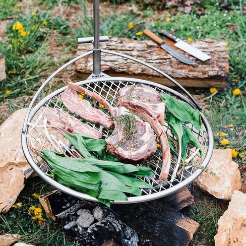 Breeo Grill Dome and Outpost Grill Bundle-Dome Dome Dome Felege Dome W/Prinive-In ، مجموعة ملحقات صينية ، مجموعة خارجية للطهي الحية-تناسب X/24 ، x/30 Series in Kuwait
