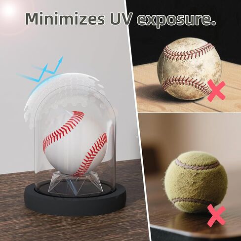 DuvinDD زجاج قبة قاء زجاجي مع قاعدة إضاءة LED كونترتوب جرس عرض قبة عرض زجاجي شفاف حافظة ديكو، 3.94 بوصة عمق × 5.11 بوصة ارتفاع، هدايا للنساء in Kuwait