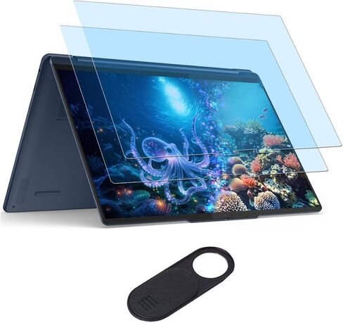 2 Pack Anti Blue Light Screen Protector for Lenovo Yoga 7 / 7i 16" 2-in-1 Gen 9 2024 Touchscreen Screen Protector, (16IML9 16AHP9/83DL 83DM),Anti Glare and Eye Protection (Matte) Shield in Saudi Arabia
