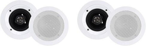 Rockville Bundle: (2) Pairs of Rockville CC4T White 4" Commercial 70V Ceiling Speakers (2 Items) in Saudi Arabia