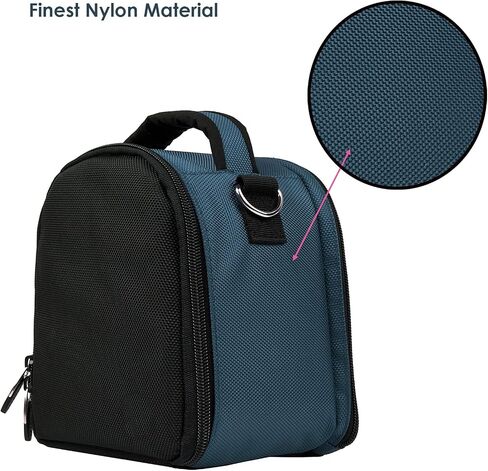 eBigValue Travel DSLR Camera Bag – Compact Nylon Protective Case, Padded Shoulder Strap, Easy Access Pockets for SD Cards & Accessories, Portable Camera Storage Pouch in Kuwait