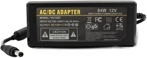 محول الطاقة 12V7A عرض 12V7A DC Switch Supply LED مزود الطاقة in Saudi Arabia