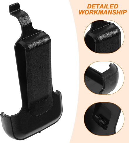 2pcs Interphone Clips Replacement Lightweight Radio Hanger for Hiking Compatibility Easy to Use Comfortable Design for Communication in Saudi Arabia