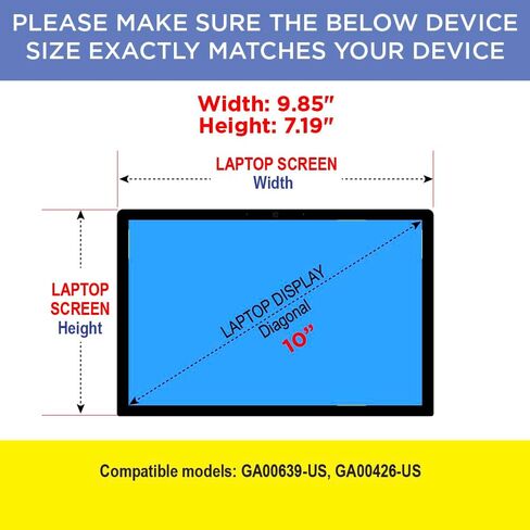 واقي الشاشة غير اللامع لـ Nest Hub Max Smart Display مع Google Assistant GA00639-US ، GA00426-US 2 Pack in Saudi Arabia