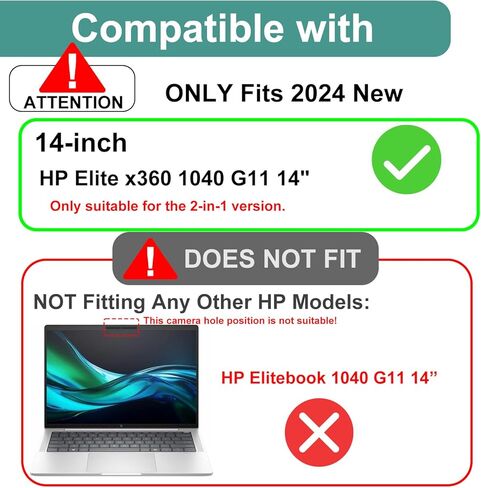KEANBOLL 3-Pack Designed for 14" HP Elite x360 1040 G11 2-in-1 Laptop Screen Protector, Anti Glare and Anti Fingerprint (Matte) Shield -(Only suitable for the 2-in-1 Version!) in Saudi Arabia