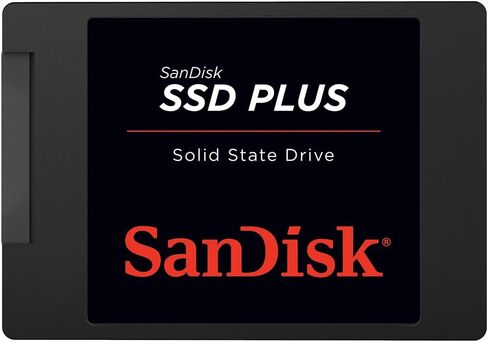 SANDISK SSD Plus 500GB Internal Solid State Drive - SATA III 6 Gb/s, 2.5"/7mm, Read/Write Speeds of up to 545MB/s / 505MB/s - SDSSDA-500G-G28 in Saudi Arabia