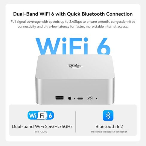 Beelink GTI15 Mini PC,Intel Core Ultra 9 285H 64G DDR5 1TB PCle4.0 NVMe SSD in Kuwait
