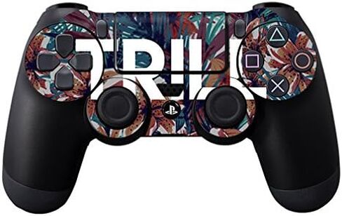 Mayyskins الجلد متوافق مع Sony PlayStation Dualshock PS4 Controller - Trill | غلاف فينيل وقائي ، متين ، وفريد ​​من نوعه | من السهل تطبيق الأنماط وإزالتها وتغييرها | صنع في الولايات المتحدة in Kuwait