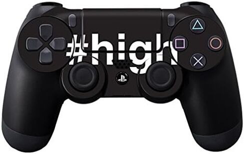 MightySkins Skin Compatible with Sony Playstation DualShock PS4 Controller – High | Protective, Durable, and Unique Vinyl Decal wrap Cover | Easy to Apply, Remove, and Change Styles | Made in The USA in Saudi Arabia