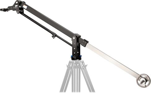 PROAIM 7 'WAVE-2 JIB CRANE للكاميرا ، GIMBALS ورؤوس الميل. لرؤوس السوائل 75mm/100mm. حمولة تصل إلى 25 كجم / 55 رطل. التصميم التلسكوبي. 360 ° النطاق in Saudi Arabia