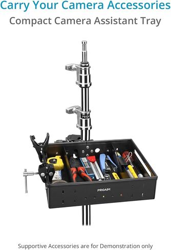 PROAIM 7 'WAVE-2 JIB CRANE للكاميرا ، GIMBALS ورؤوس الميل. لرؤوس السوائل 75mm/100mm. حمولة تصل إلى 25 كجم / 55 رطل. التصميم التلسكوبي. 360 ° النطاق in Saudi Arabia