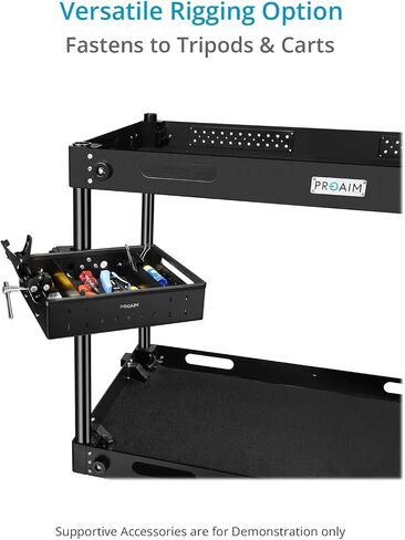 PROAIM 7 'WAVE-2 JIB CRANE للكاميرا ، GIMBALS ورؤوس الميل. لرؤوس السوائل 75mm/100mm. حمولة تصل إلى 25 كجم / 55 رطل. التصميم التلسكوبي. 360 ° النطاق in Saudi Arabia