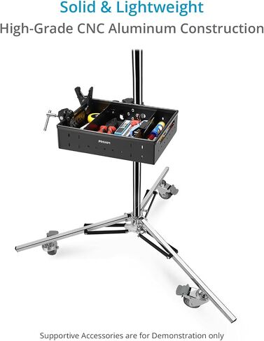 PROAIM 7 'WAVE-2 JIB CRANE للكاميرا ، GIMBALS ورؤوس الميل. لرؤوس السوائل 75mm/100mm. حمولة تصل إلى 25 كجم / 55 رطل. التصميم التلسكوبي. 360 ° النطاق in Saudi Arabia